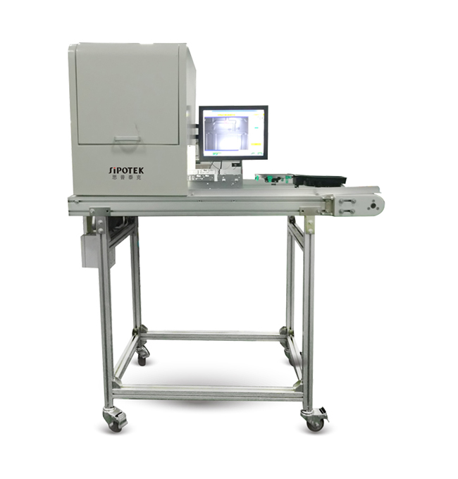 CCD视觉检测设备代替人工检测电子元件外观效率快!