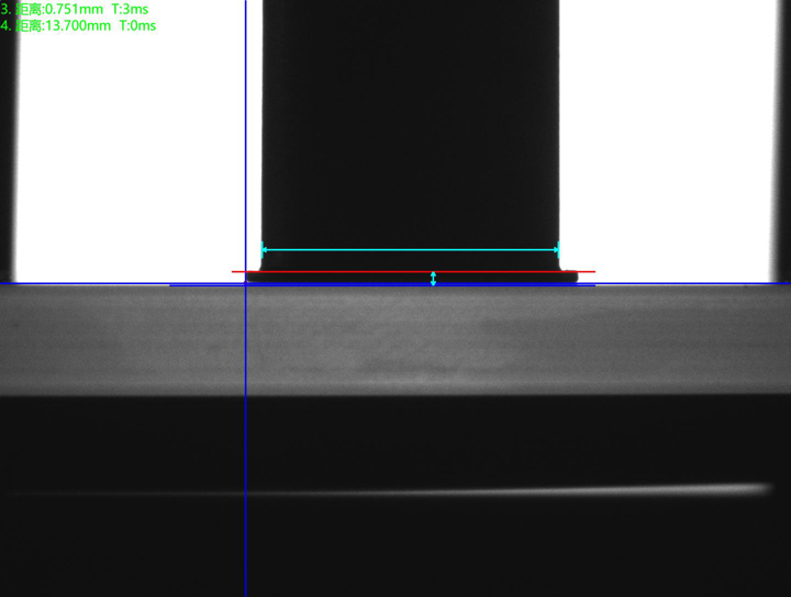 侧面背光检测良品分析图