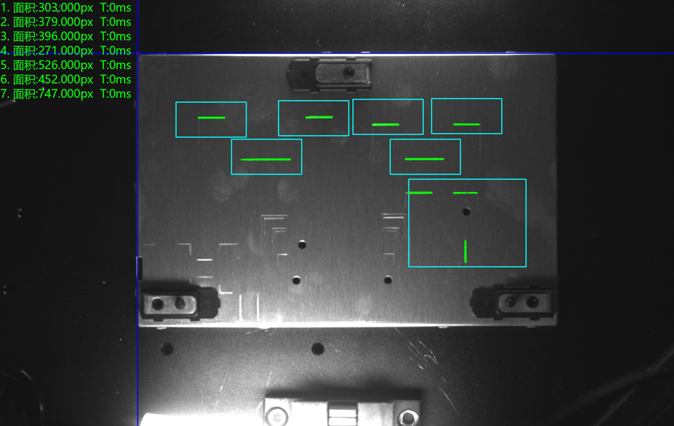 检测良品分析图